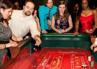 Craps Table for Rent at Casino Party Experts Las Vegas Nevada