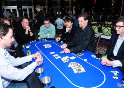 Texas Hold'em Table for Rent By Casino Party Experts Las Vegas Nevada