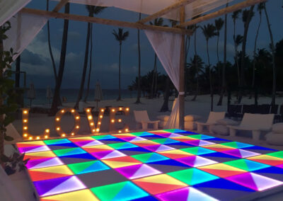 LED Dance Floor for Rent By Casino Party Experts Las Vegas Nevada