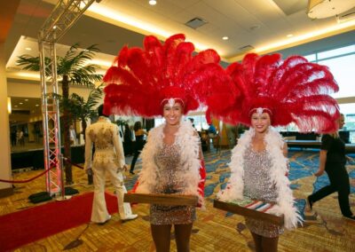 Showgirls with Casino Party Experts Las Vegas Nevada