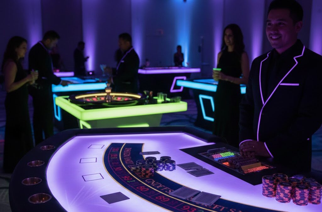 Beyond the Neon: Why Glow Casino Games are the Future of Las Vegas Events